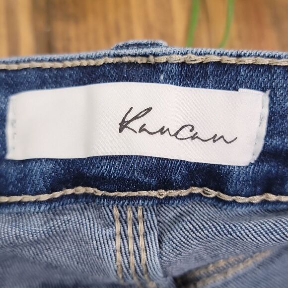 KanCan. Indigo Denim Shorts. Size 16W. EUC - Picture 4 of 9